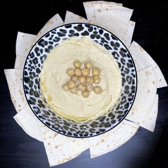 recette apéro houmous