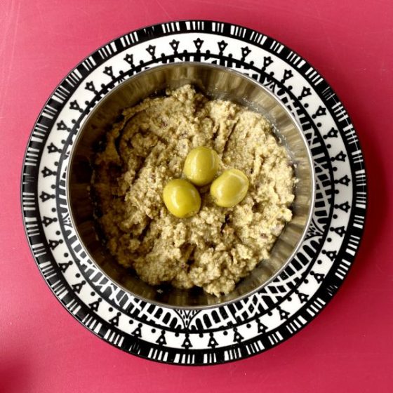 tapenade dans un bol