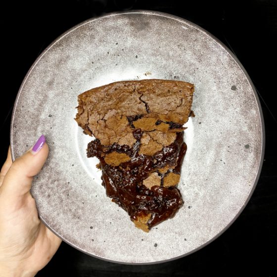 gateau au chocolat coulant