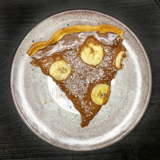 recette tarte chocolat banane dessert
