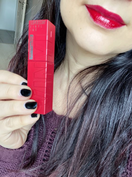meilleurs rouges à lèvres rouges maybelline superstay vinyl ink
